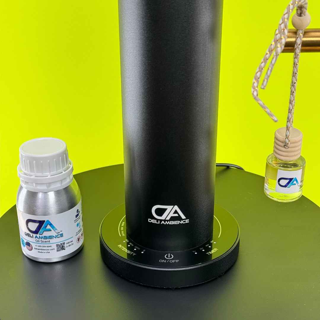 SAVE BIG on the DA Mini Tower Bundle with Fresh Woody Fragrance and Car Freshener Includes CBD.